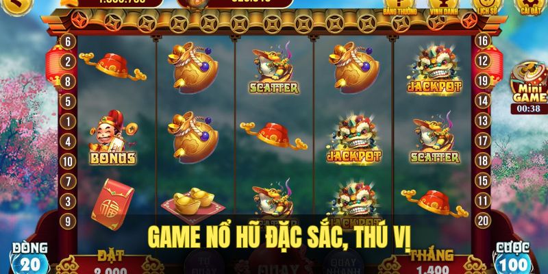 Game nổ hũ tại thương hiệu hấp dẫn
